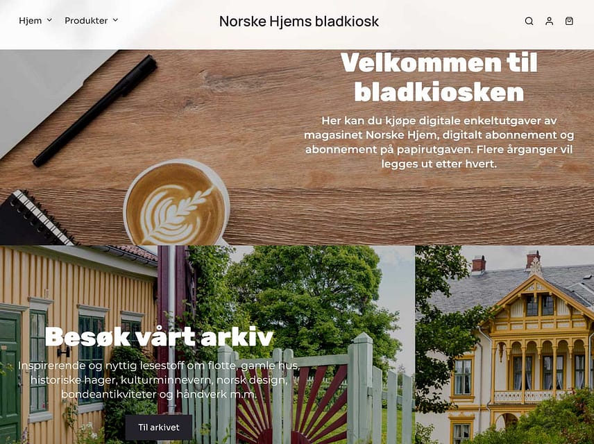 Nyhet – Vi har lansert bladkiosk!