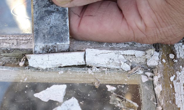 Vindusrestaurering trinn for trinn