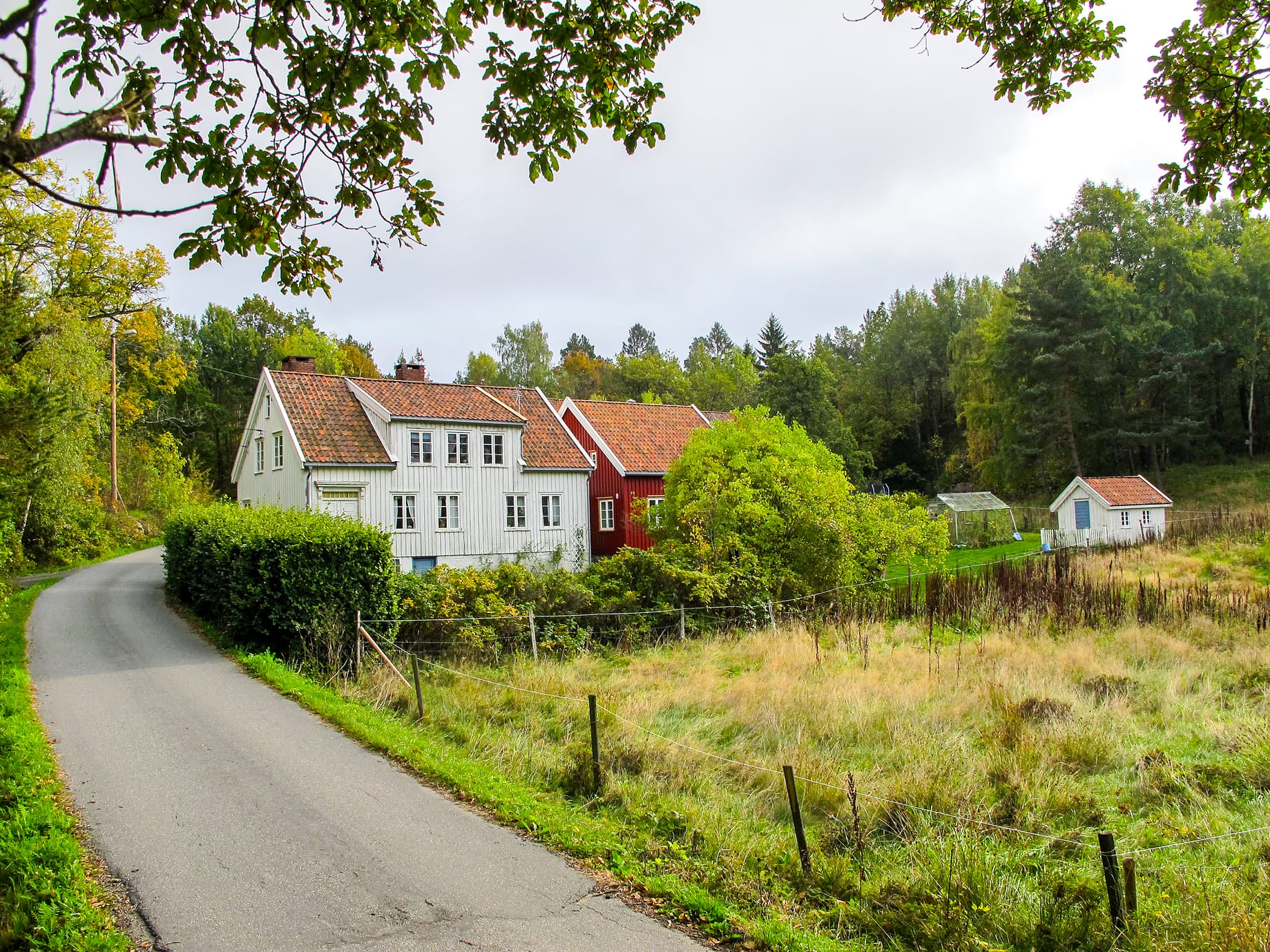 Vakkert tilbygg på gammelt gårdshus